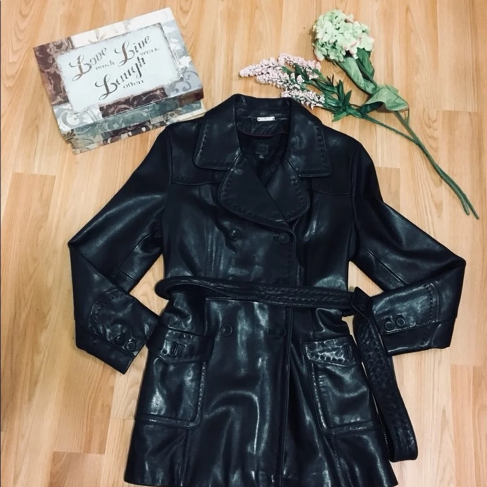 Wilson leather belted
